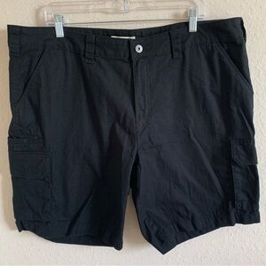 Dickies Women’s Plus Relaxed Fit Cargo Shorts Black 11″ Stretch Size 18W